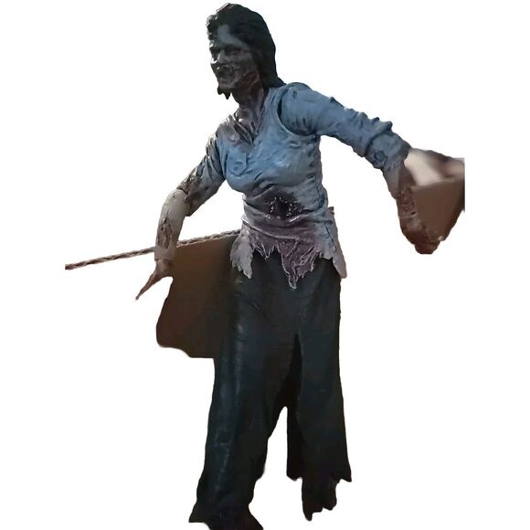 Vintage Walking Dead Action Figure Woman Pre-owned Halloween Creepy Zombie - Picture 1 of 2
